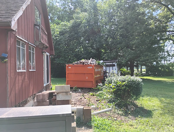 Nicholasville, KY roll-off dumpster for home cleanouts and renovations