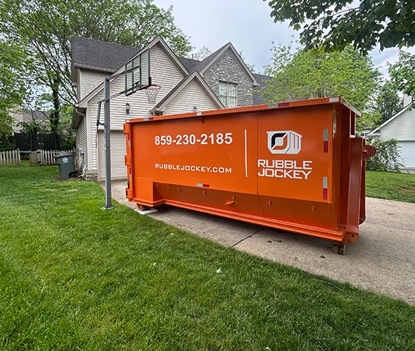 Affordable dumpster rental options in Lexington, KY by Rubble Jockey