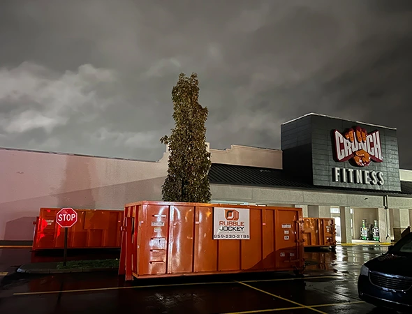 Flexible dumpster sizes available from Lexington Dumpster Rental Company