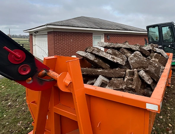 Affordable contractor dumpster rental services in Danville, KY